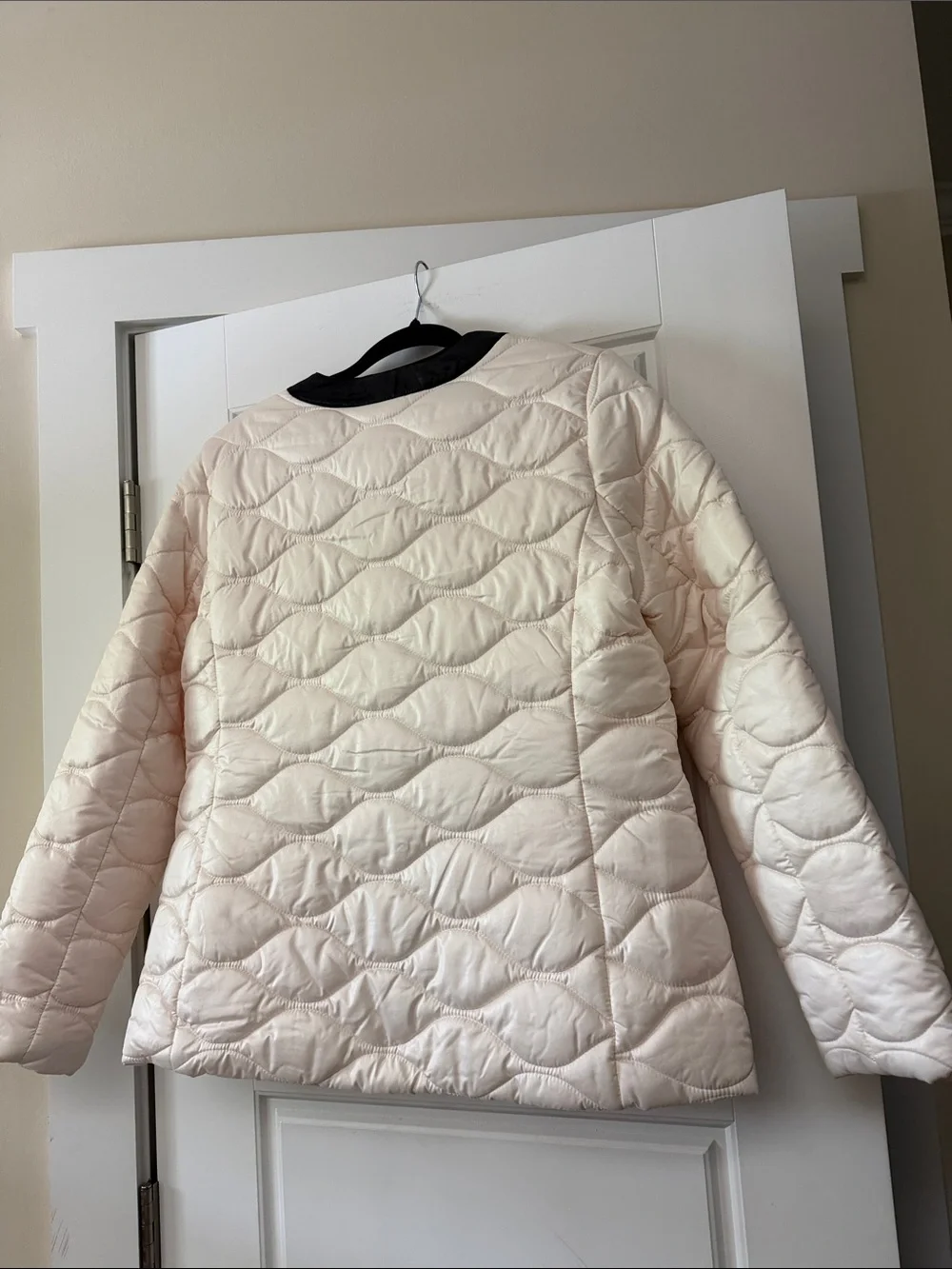 NWOT kate spade New York Quilted Jacket with Pearl Buttons